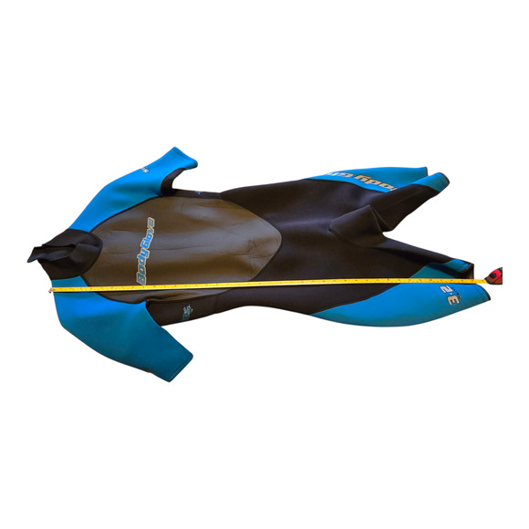 Body Glove Shorty Wetsuite Mens Size M/L Black Blue Neoprene 3/2mm - Picture 15 of 15